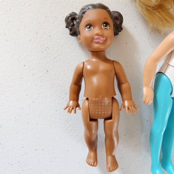 Mattel Kelly Barbie Doll Toddler Girl African American Brown Hair Sister - Picture 1 of 4